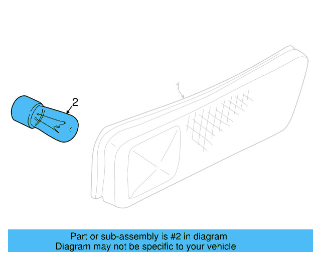 O'head Lamp Bulb N-017-753-5 - View 270