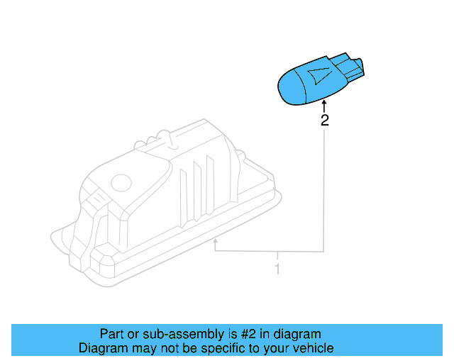 O'head Lamp Bulb N-017-753-5 - View 252