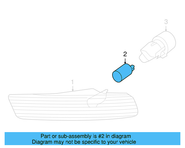 O'head Lamp Bulb N-017-753-5 - View 162