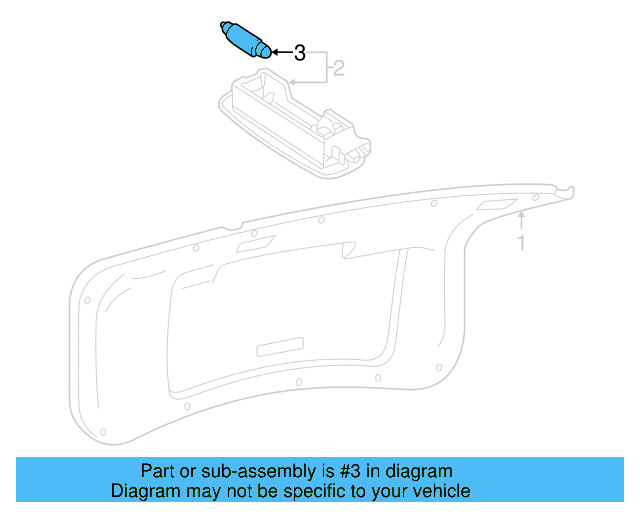 O'head Lamp Bulb N-017-753-5 - View 143
