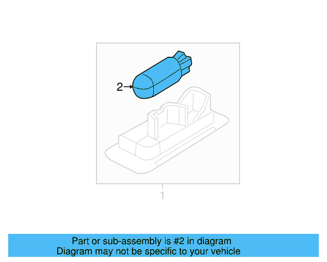 O'head Lamp Bulb N-017-753-5 - View 149