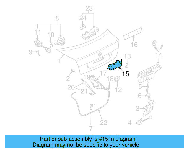 O'head Lamp Bulb N-017-753-5 - View 220