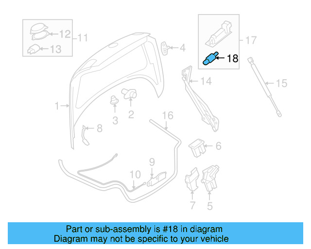 O'head Lamp Bulb N-017-753-5 - View 69