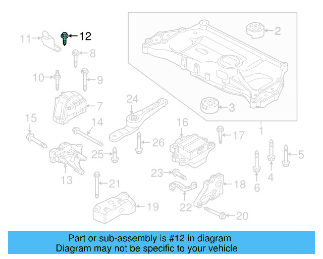 Support Bracket Bolt N-019-502-13 - View 40