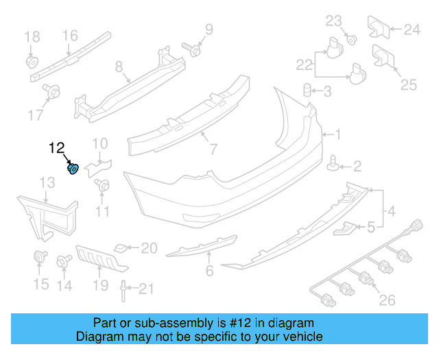Hinge Bolt N-019-530-6 - View 10
