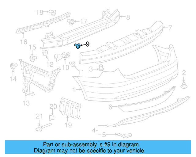 Impact Bar Bolt N-905-818-04 - View 25