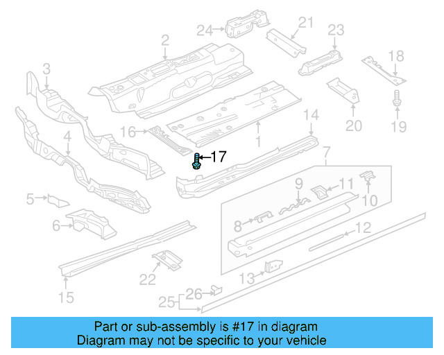 Impact Bar Bolt N-019-530-7 - View 77