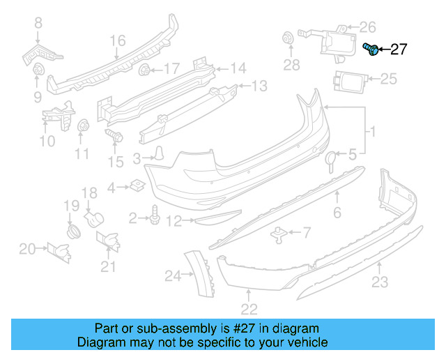 Impact Bar Bolt N-019-530-7 - View 110
