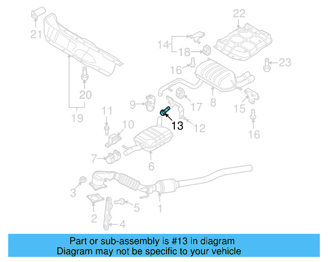 Impact Bar Bolt N-019-530-7 - View 10