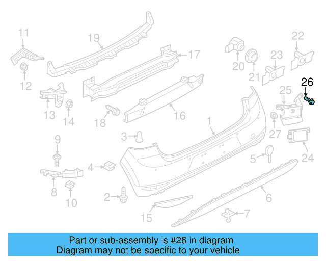 Impact Bar Bolt N-019-530-7 - View 4