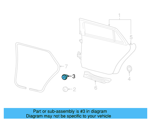 Door Frame Assembly Hole Plug N-020-025-1 - View 31