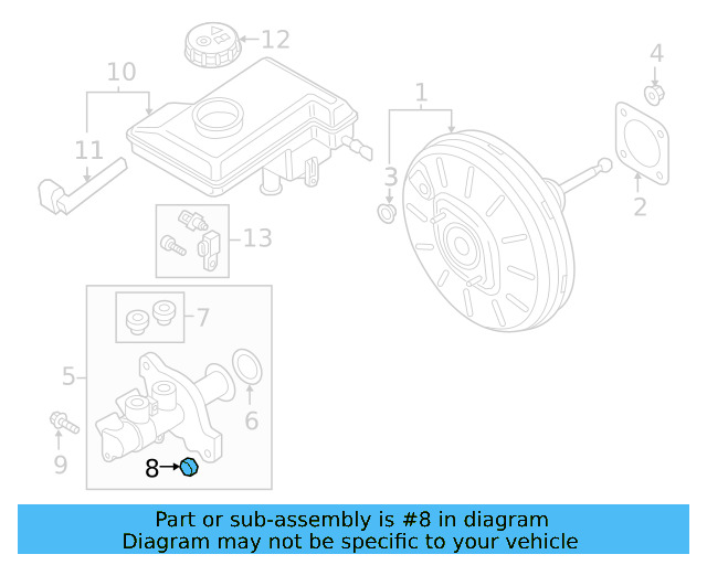 Master Cylinder Lock Nut N-022-146-24 - View 14