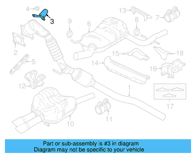 Converter & Pipe Shield 3C0-253-243-A - View 18