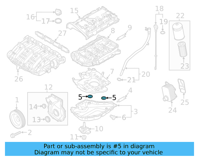 Engine Oil Pump Pickup Tube Gasket N-028-222-2 - View 38
