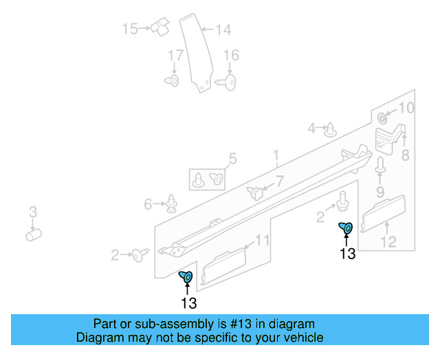 Side Cover Rivet N-038-501-2 - View 30