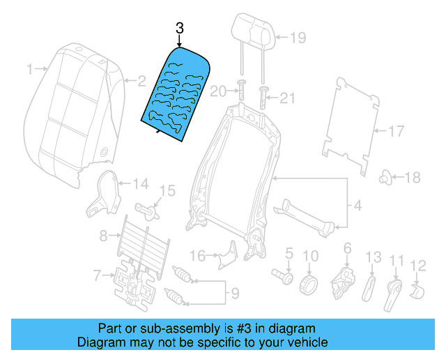 Seat Back Heater 5N0-963-557-G - View 2