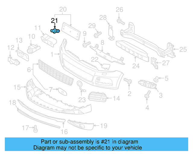License Bracket Rivet N-038-549-4 - View 85