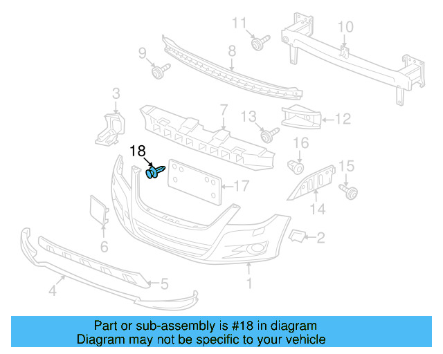 License Bracket Rivet N-038-549-4 - View 88