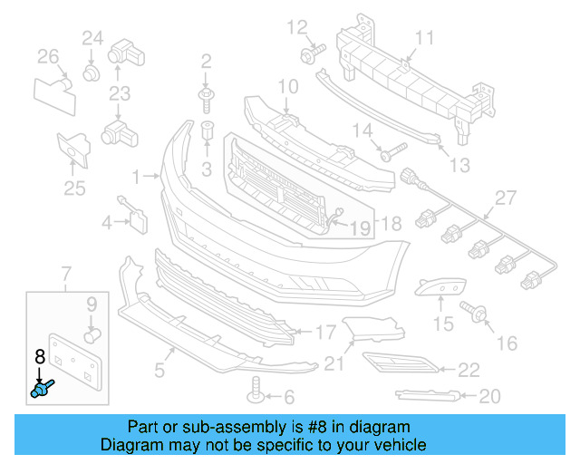 License Bracket Rivet N-038-549-4 - View 18