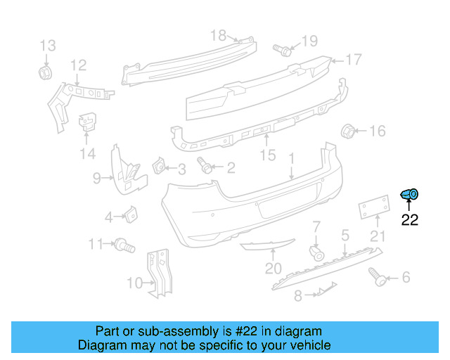 License Bracket Rivet N-038-549-4 - View 33