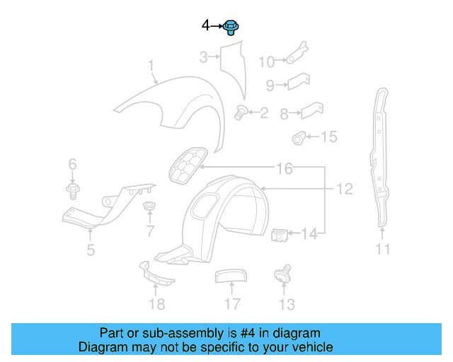 Fender Bolt N-100-091-10 - View 40