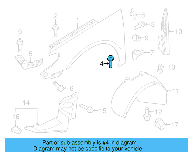 Fender Bolt N-100-091-10 - View 41