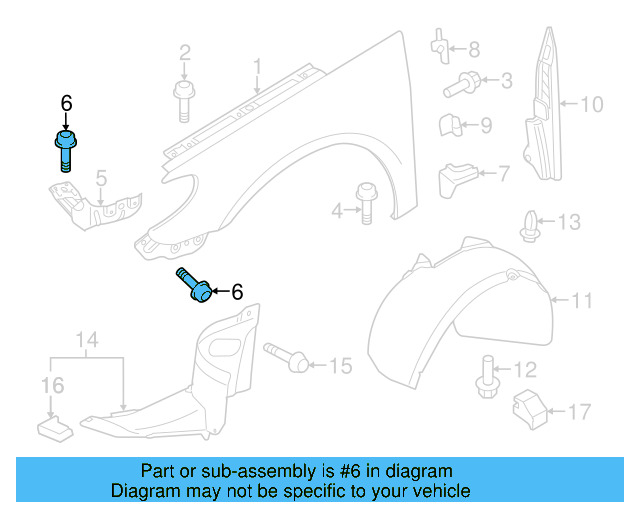 Fender Bolt N-100-091-10 - View 44