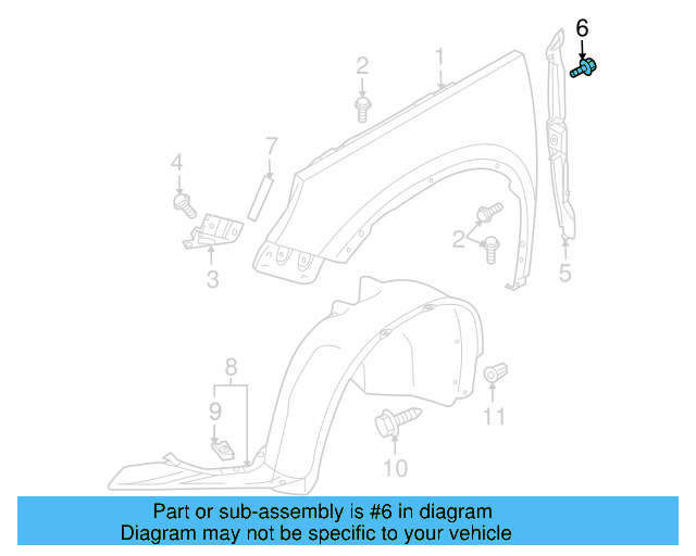 Fender Bolt N-100-091-10 - View 49
