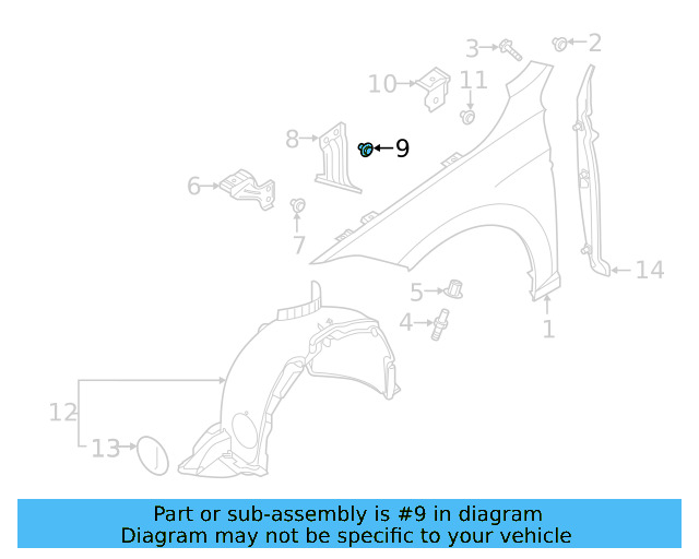 Fender Bolt N-100-091-10 - View 52