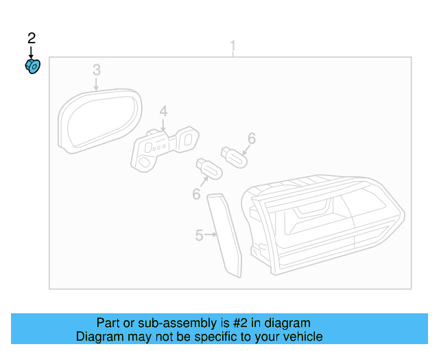Backup Lamp Assembly Nut N-100-173-04 - View 14