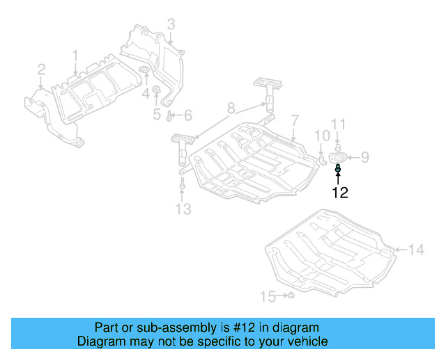 Skid Plate Screw N-100-704-03