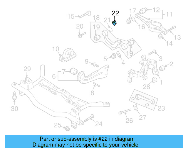 Lower Control Arm Lock Nut N-101-064-02 - View 187