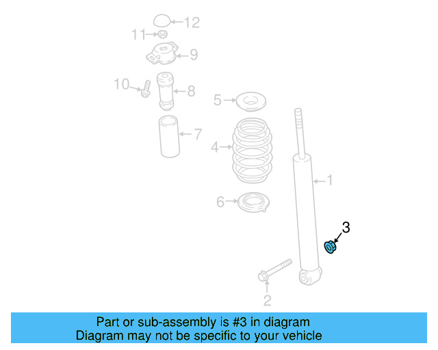 Lower Control Arm Lock Nut N-101-064-02 - View 122