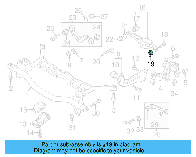 Lower Control Arm Lock Nut N-101-064-02 - View 55