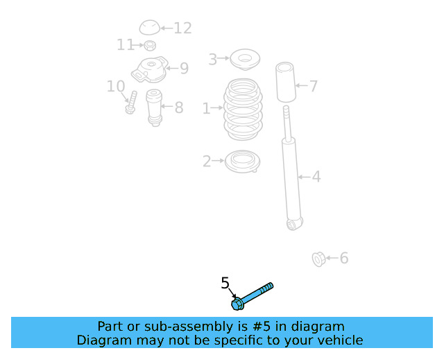 Lower Control Arm Lock Nut N-101-064-02 - View 9