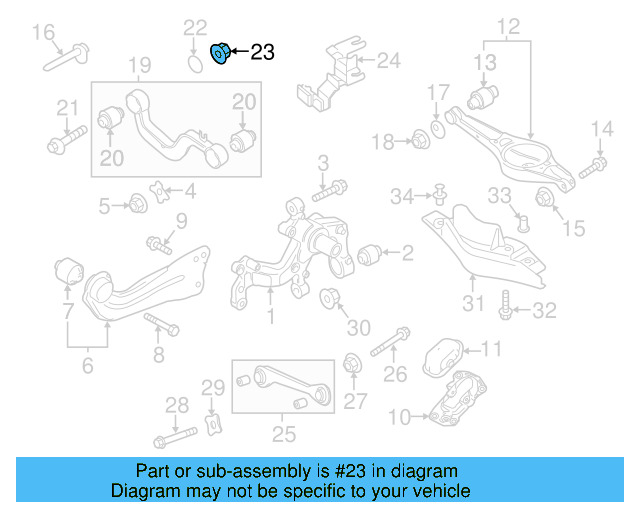 Lower Control Arm Lock Nut N-101-064-02 - View 62