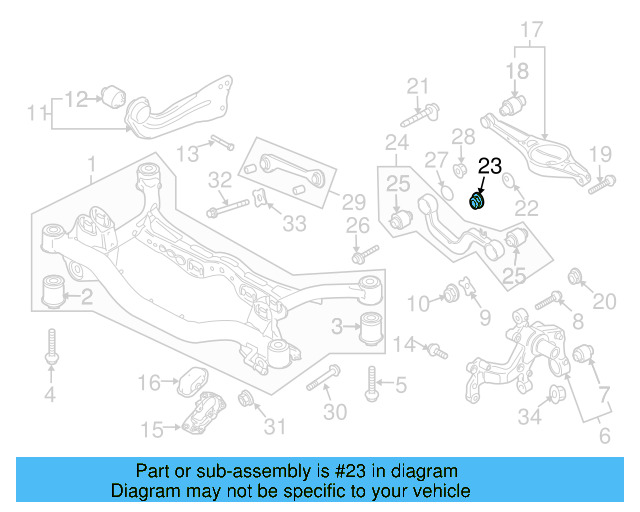 Lower Control Arm Lock Nut N-101-064-02 - View 85