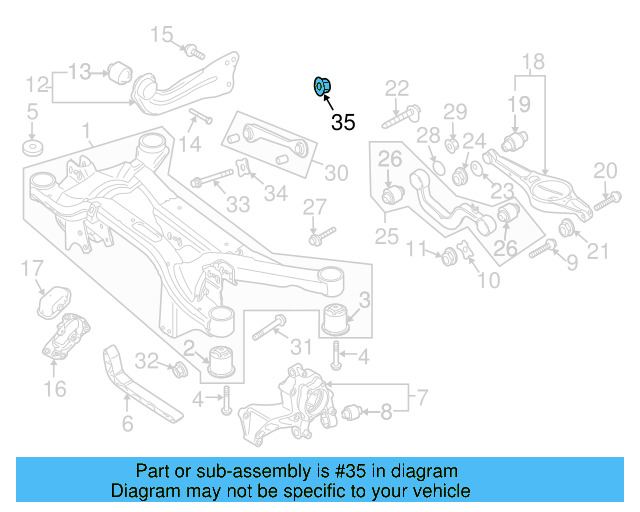 Lower Control Arm Lock Nut N-101-064-02 - View 14