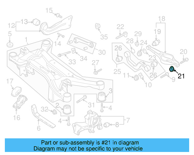 Lower Control Arm Lock Nut N-101-064-02 - View 89