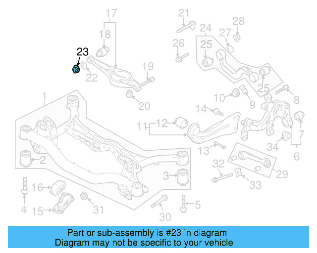 Lower Control Arm Lock Nut N-101-064-02 - View 38