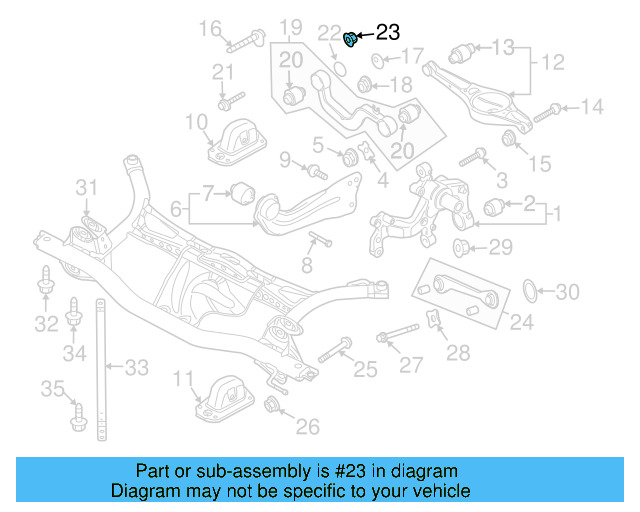 Lower Control Arm Lock Nut N-101-064-02 - View 105