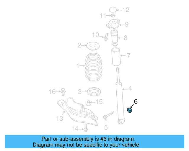 Lower Control Arm Lock Nut N-101-064-02 - View 32