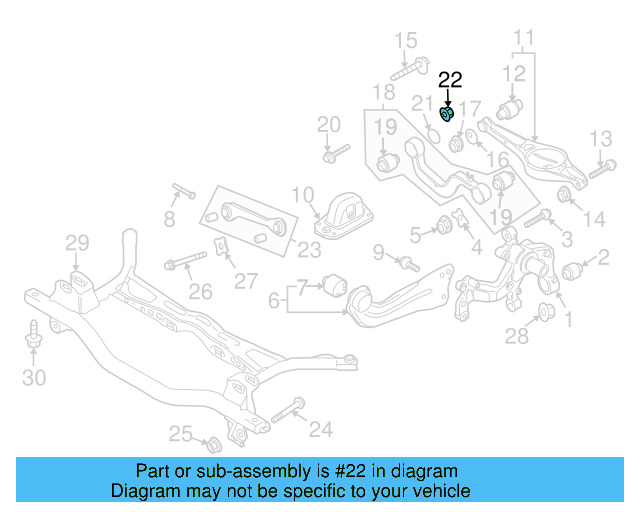 Lower Control Arm Lock Nut N-101-064-02 - View 179