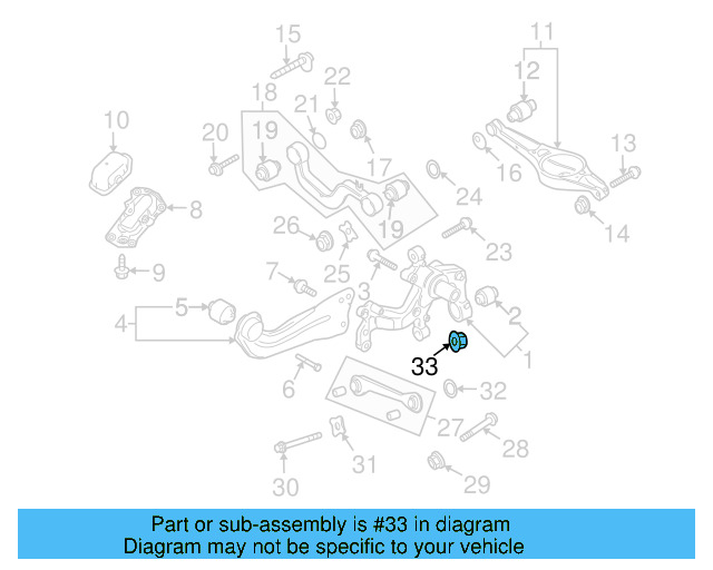 Lower Control Arm Lock Nut N-101-064-02 - View 202
