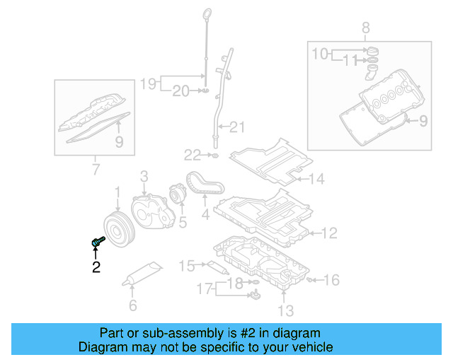 Vibration Damper Bolt N-101-398-02 - View 2
