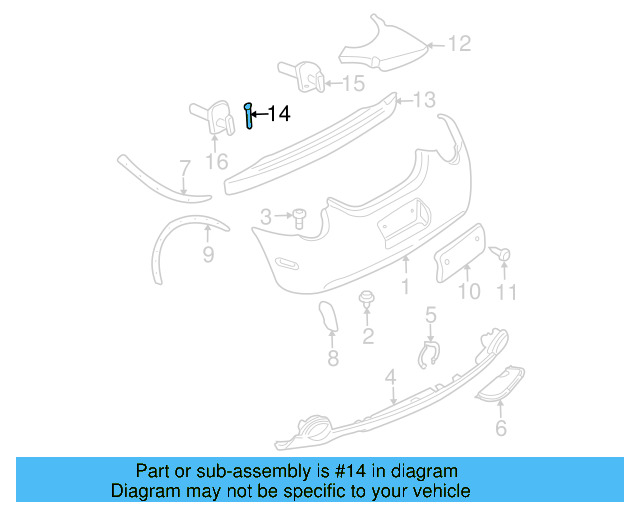 Impact Bar Bolt N-101-410-03 - View 50