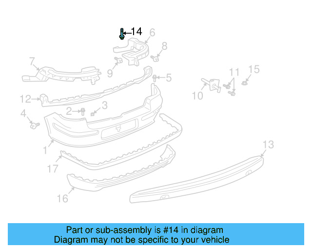 Impact Bar Bolt N-101-410-03 - View 43