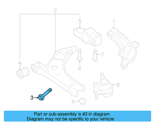 Impact Bar Bolt N-101-410-03 - View 20
