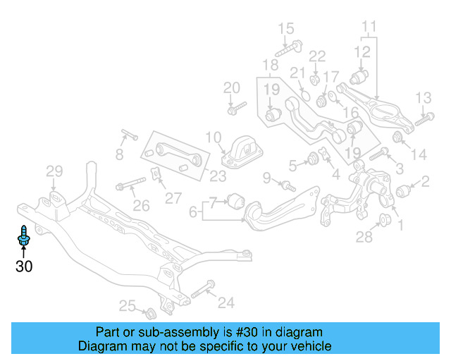 Tie Rod Assembly Mount Bolt N-102-112-02 - View 53