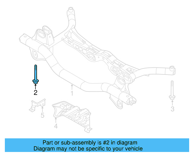 Tie Rod Assembly Mount Bolt N-102-112-02 - View 24